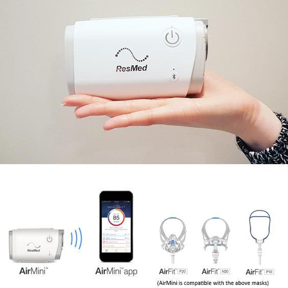 Cpap portátil AirMini ResMed - ProMedical Oxygen