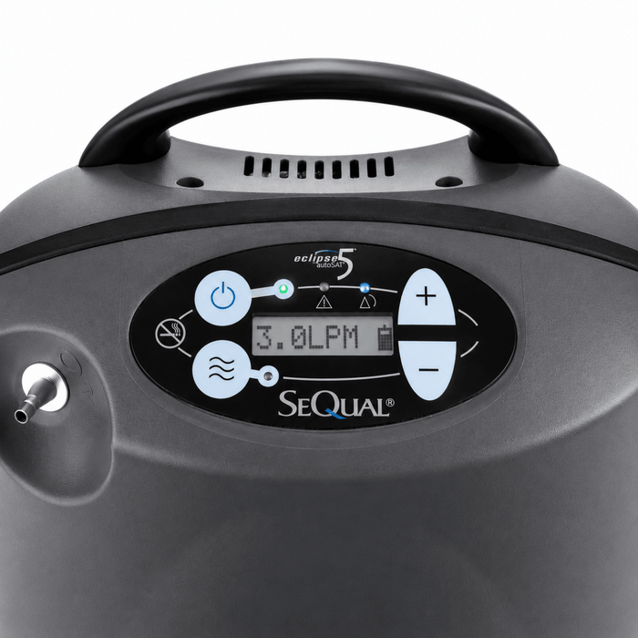 Concentrador de Oxígeno CAIRE SeQual Eclipse 5 | Flujo Continuo y Pulsado - Pro Medical Oxygen