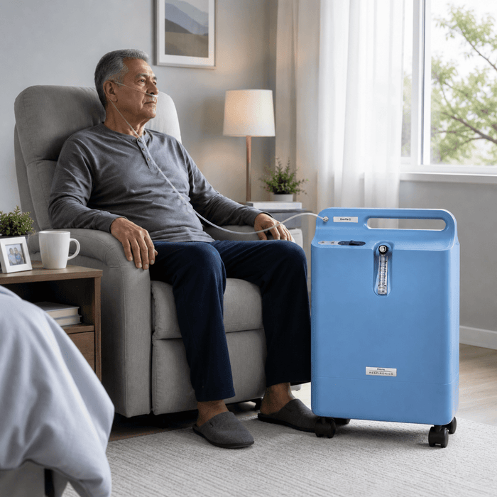 Concentrador de Oxígeno Philips Respironics EverFlo 5 L con OPI - Pro Medical Oxygen