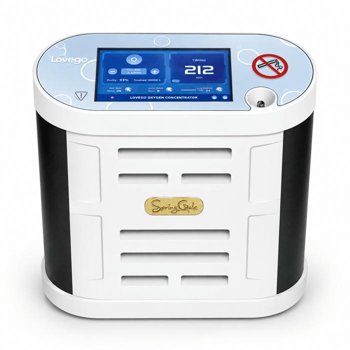 Concentrador de Oxígeno Portátil Lovego SG02L con 2 Baterías | Flujo Pulsado 1–5 - Pro Medical Oxygen