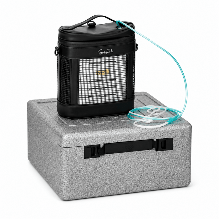 Concentrador de Oxígeno Portátil Lovego SG02L con 2 Baterías | Flujo Pulsado 1–5 - Pro Medical Oxygen