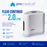 Concentrador de Oxígeno Portátil O2 Concepts Liberty 2 Flujo Continuo 2 LPM - Pro Medical Oxygen