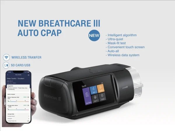 Cpap Automático Yuwell YH680B - ProMedical Oxygen