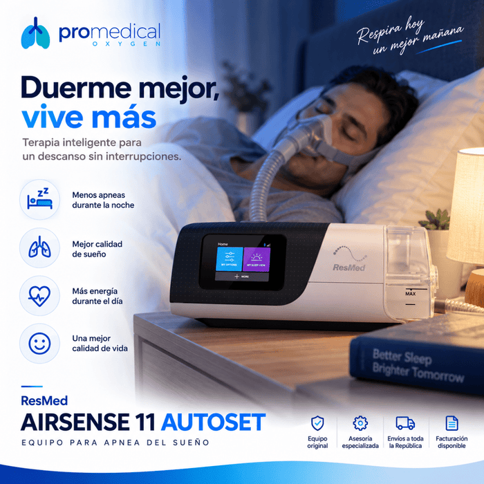 CPAP ResMed AirSense 11 AutoSet – Última Generación - Pro Medical Oxygen