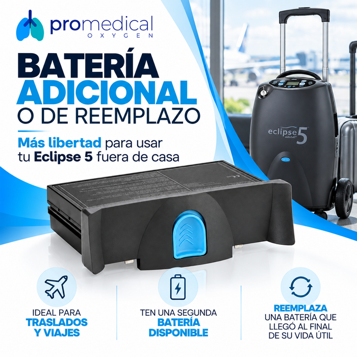 Batería Original CAIRE para Concentrador de Oxígeno SeQual Eclipse 5