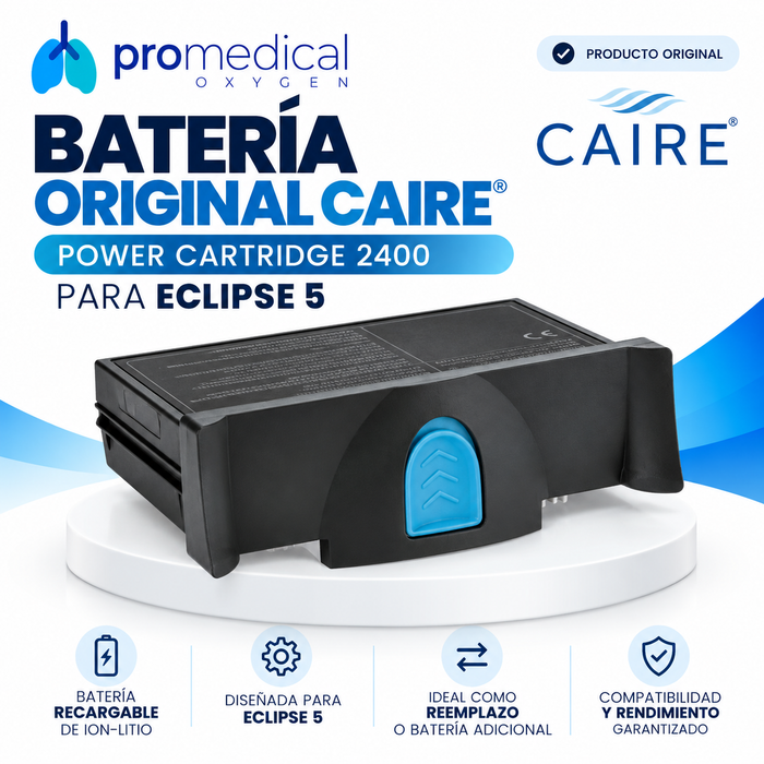 Batería Original CAIRE para Concentrador de Oxígeno SeQual Eclipse 5