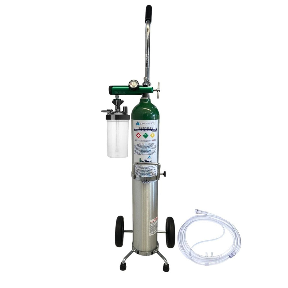 Tanque de oxígeno portatil de 680 Lts - ProMedical Oxygen