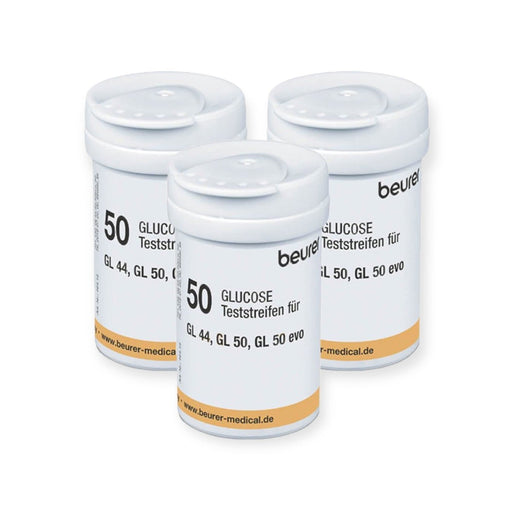 150 Tiras reactivas para glucómetro Beurer GL44 - ProMedical Oxygen