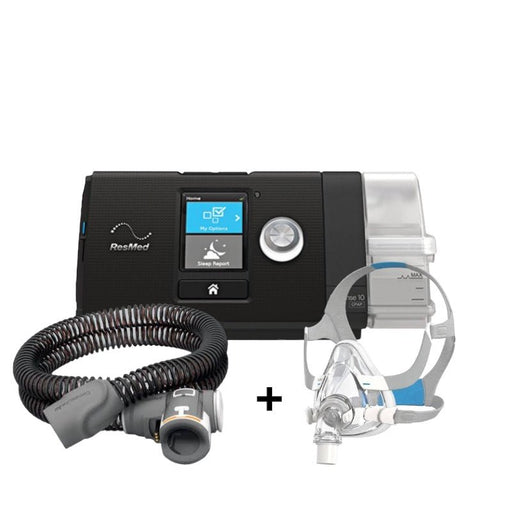 CPAP AirSense 10 Auto Set ResMed con mascarilla AirFit F20 o AirTouch F20 o AirFit F30 - ProMedical Oxygen