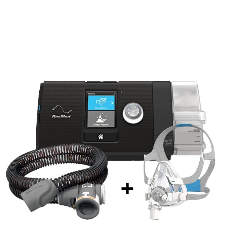 CPAP AirSense 10 Auto Set ResMed con mascarilla AirFit F20 o AirTouch ...